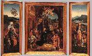 BEER, Jan de Triptych oil painting